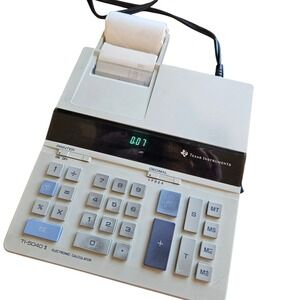 Texas Instruments TI 5040 II Electronic Calculator with Printer & Display WORKS